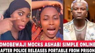😭💔😭Omobewaji Mocks Ashabi Simple After Police Released Her Husband, Portable From Prison
