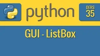 Python - 35 - GUI - ListBox
