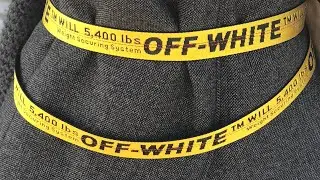 OFF-WHITE INDUSTRAIL BELT REVIEW 2018