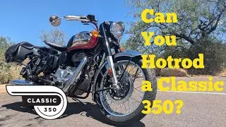 Classic 350 Engine Management Mods Installed