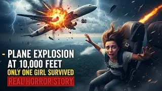 Plane Explosion at 10,000 Feet  Only One Girl Survived  Real Horror Story