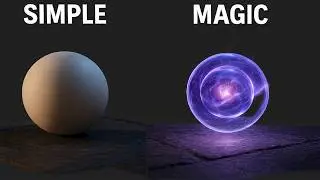 Создайте простой и красивый визуальный эффект магического шара в Unreal Engine 5 Niagara 🔮✨🌀