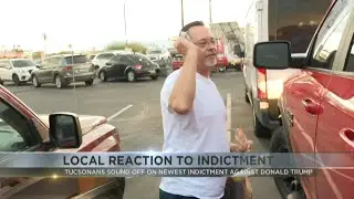 Local Tucson reaction to Trump indictment