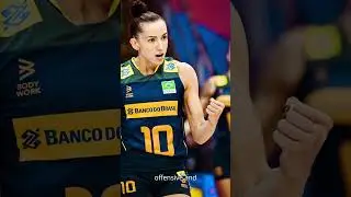 Top 10 Greatest Female Volleyball Players: Gabriela 'Gabi' Guimar&atilde;es #4