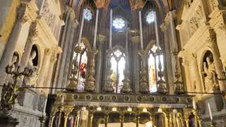 Chiesa di S  Maria sopra Minerva, Roma: navata centrale,Abside, transetto e cappelle adiacenti
