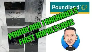 Poundland Fragrances for Men #poundland #cheapcologne #poundlandaftershave