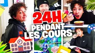 24H avec MOI pendant les COURS ! (8h &agrave; 23h)