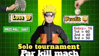 Free Fire Solo Kill Tournament 💀 | High Kill Gameplay