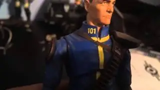 Fallout action figure review (lone wanderer)