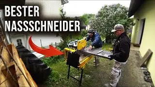 Bester Nassschneider/ Mit Terrassenplatten getestet