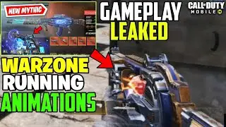 Season 13 Cod Mobile New Warzone Running Animations & New Mythic Peacekeepers Mk2 Gameplay Leaked