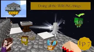 All in One (Modded One Block) Modpack~ Ep 7 Making all the Mistakes ~ Minecraft 1.16.5 Pack