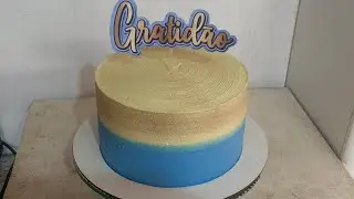 Mais um bolo com tema gratidão !!!