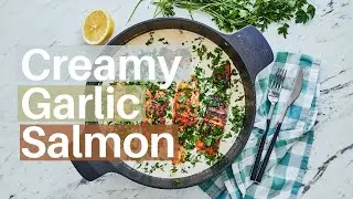 Creamy Garlic Salmon