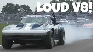1963 Corvette C2- DRIFTING & Burnout!