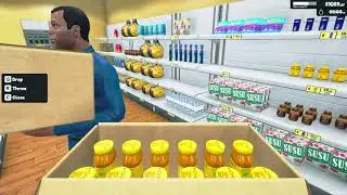 The business is BOMMING!! ( Supermarket Simulator)