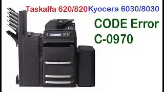 how to clear code C-0970 on Taskalfa 620-820