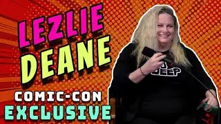 Lezlie Deane Comic Con Interview + GIVEAWAY!!!