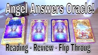 👼Angel Answers Oracle Reading, Review & Flip Through!