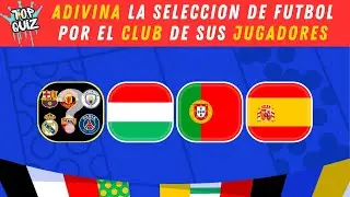 TopQuiz - &iquest;&iquest;Podras adivina la seleccion de futbol de la eurocopa 2024 por el club de sus jugadores??