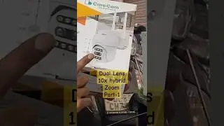 10x Hybrid zoom carecam smart PTX dual lens outdoor Camera Part-1 