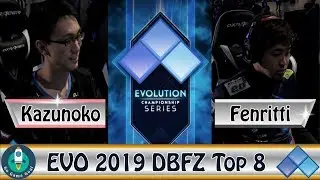 DBFZ EVO 2019 - Top 8｜CAG Fenritti vs BC Kazunoko