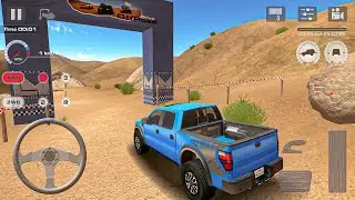 OffRoad Drive Desert - Free Roam Levels 7-8, Driving Ford F150! Android gameplay