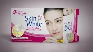 Skin White Goat Milk White Soap in New Packaging