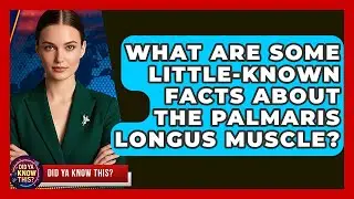 What Are Some Little-Known Facts About the Palmaris Longus Muscle? - Did Ya Know This