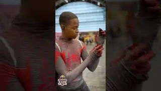 Spider man Miles Morales cosplay #Shorts #spiderman #milesmorales