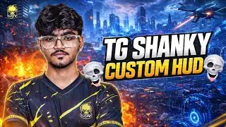 TG SHANKY CUSTOM HUD + SENSITIVITY @TG_Shanky27  #ffesports #shanky #ffhud #esports 