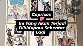 Capricon 💖 Ini Yang Akan Terjadi Dihidupmu Sebentar Lagi  #tarotreading #fun #Tarot
