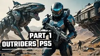 OUTRIDERS - Walkthrough Gameplay PlayStation 5 Part 1 - PROLOGUE (FULL GAME)