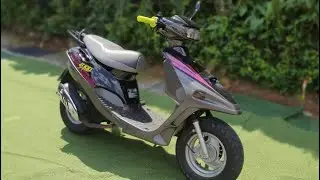 COMPREI ANTIGA SCOOTER 2 TEMPOS CHAMADA JAGUAR JT100 DA BRANDY ANO 1998!