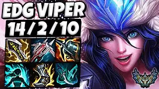 Sivir vs Miss Fortune ADC [ EDG Viper ] Patch 12.17 Korea Challenger ✅
