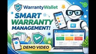 WarrantyWallet - Warranty Keeping & Notifying Platform | Demonstration