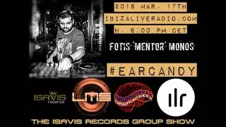 #earcandy mixtape for the IsaVis Records Radio Show on Ibiza Live Radio (March 2018)
