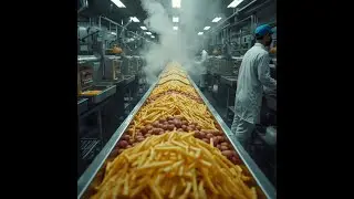 Inside the Frozen French Fries Factory – From Potato to Perfect Fries (Full Process)