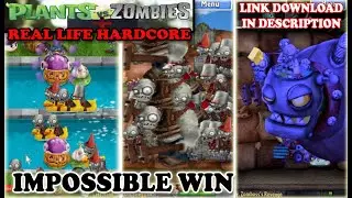 PVZ Real Life Edition HARDCORE by yPGWStudios : GAMEPLAY + LINK DOWNLOAD - PLANTS VS ZOMBIES