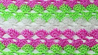 Punto a crochet para blusas y vestidos prendas de primavera verano  muy facil y rapido
