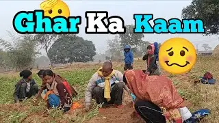 Finally guys ham log Ne aalu bhi kodh liye 😉//#nareshvlog#yt #dehati #morning #khetibadi 