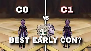 ЛУЧШЕЕ РАННЕЕ СОЗВЕЗДИЕ ДЛЯ ДУРИНА [Дурин c0 против Дурин c1] | Genshin Impact