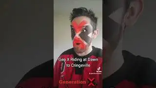 Gen X Rise #genx #genz #cringe #midlifecrisis