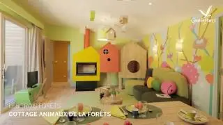 H&eacute;bergements - Cottage Animaux de la for&ecirc;t au Domaine des Trois For&ecirc;ts | Center Parcs