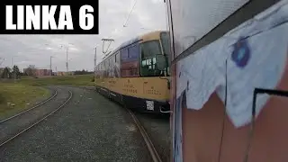 Linka 6 Brno -- Starý Lískovec - Královo Pole, nádraží [2x Pragoimex VarioLFR.E] [Tram Cab View]