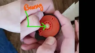 Neato Botvac Robot Vacuum Brush Roll Bearing Disassembly/Cleaning