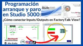Allen Bradley 2023 | Sincronización de variables en Software Studio 5000 y FactoryTalk View 💥👨‍💻👷‍♀️
