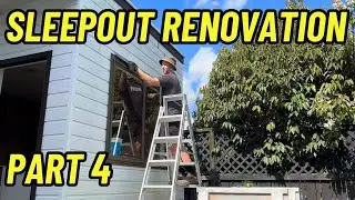 DIY Window Scribers & Flashings: Sleepout Renovation Part 4