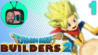 Dragon Quest Builders 2! Lets Play Live Stream Part 1