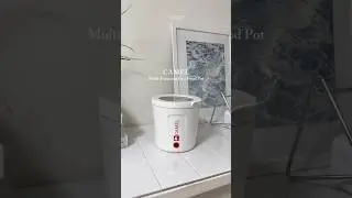 [Camel] Multi Cooking w/ Camel Multi-Function Fast Food Pot🍴🍚🫧🥚🛒 #camel #cooker #multipot